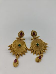 Antique Gold Earrings